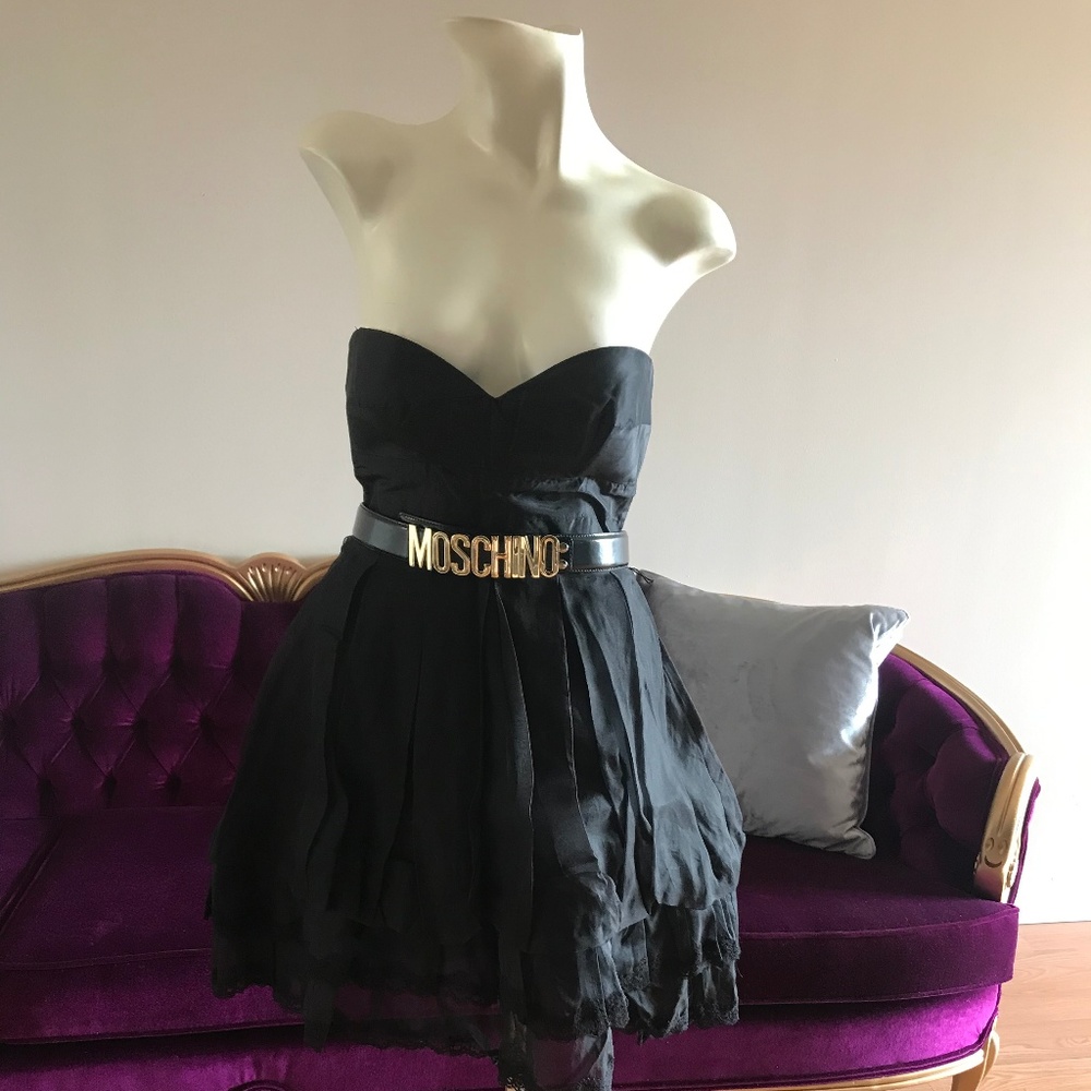 BEBE Babydoll dress size small